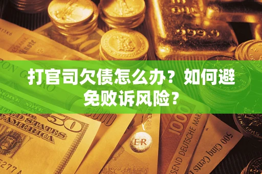 北京打官司欠债怎么办？如何避免败诉风险？