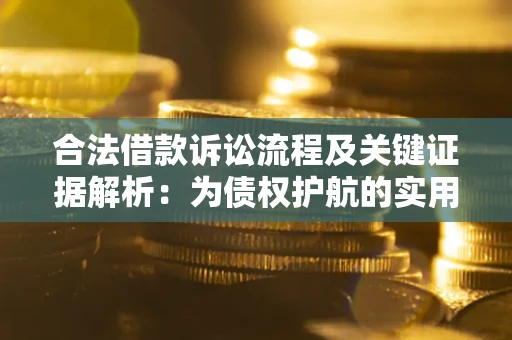 北京合法借款诉讼流程及关键证据解析：为债权护航的实用指南