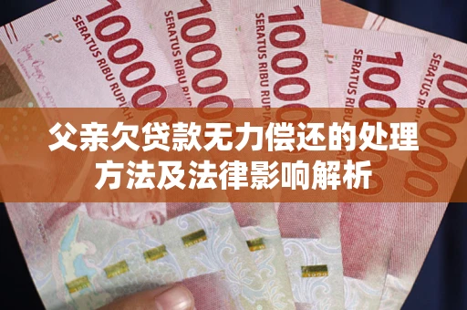 北京父亲欠贷款无力偿还的处理方法及法律影响解析