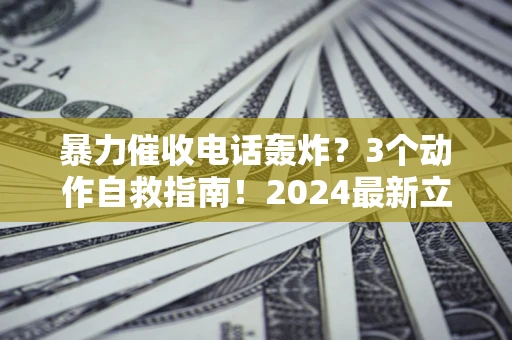 北京暴力催收电话轰炸？3个动作自救指南！2024最新立案标准全解析
