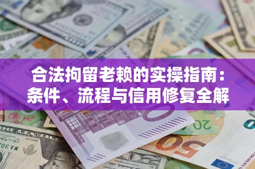北京合法拘留老赖的实操指南：条件、流程与信用修复全解析